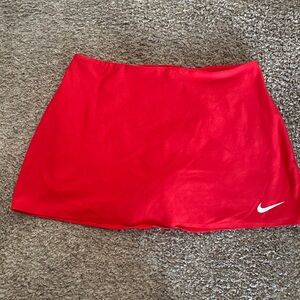 Nike Dri-Fit Women's Tennis Skirt Size Medium Red